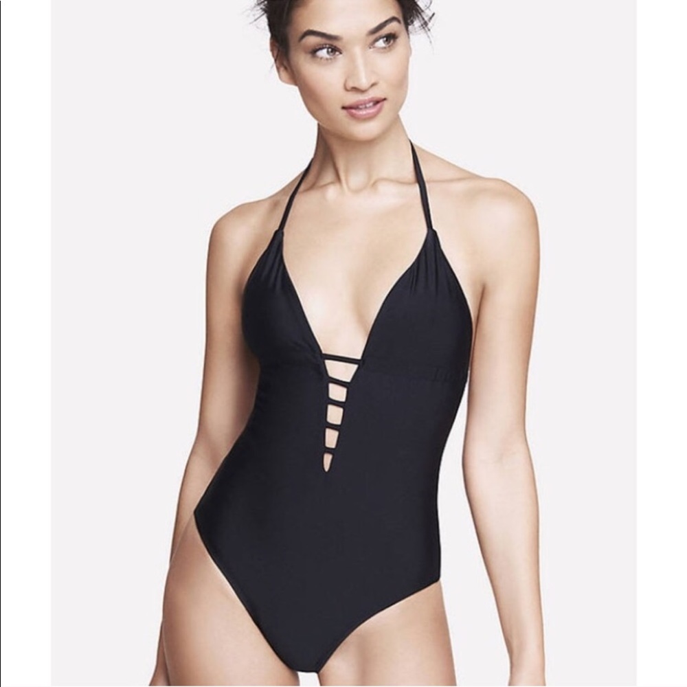 Black Halter swimsuit
